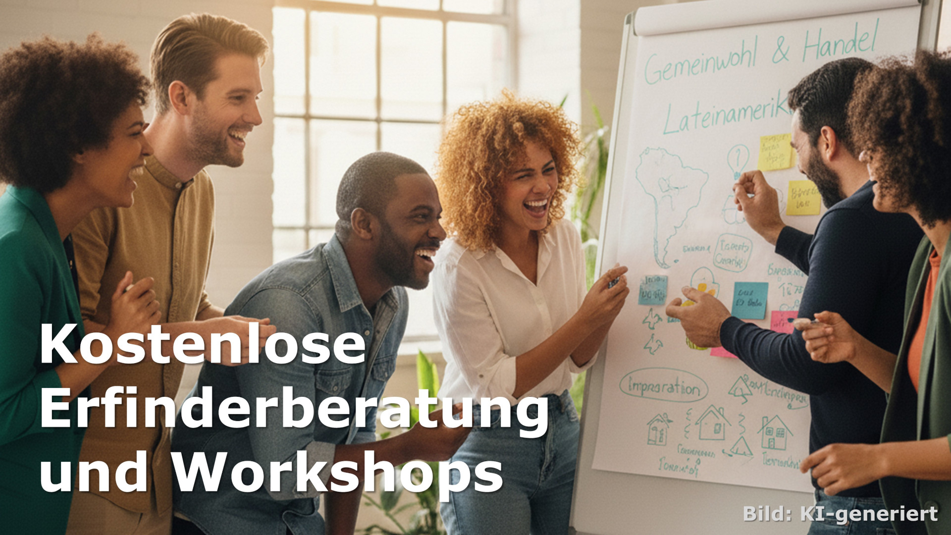 Kostenlose Erfinderberatung und Workshops