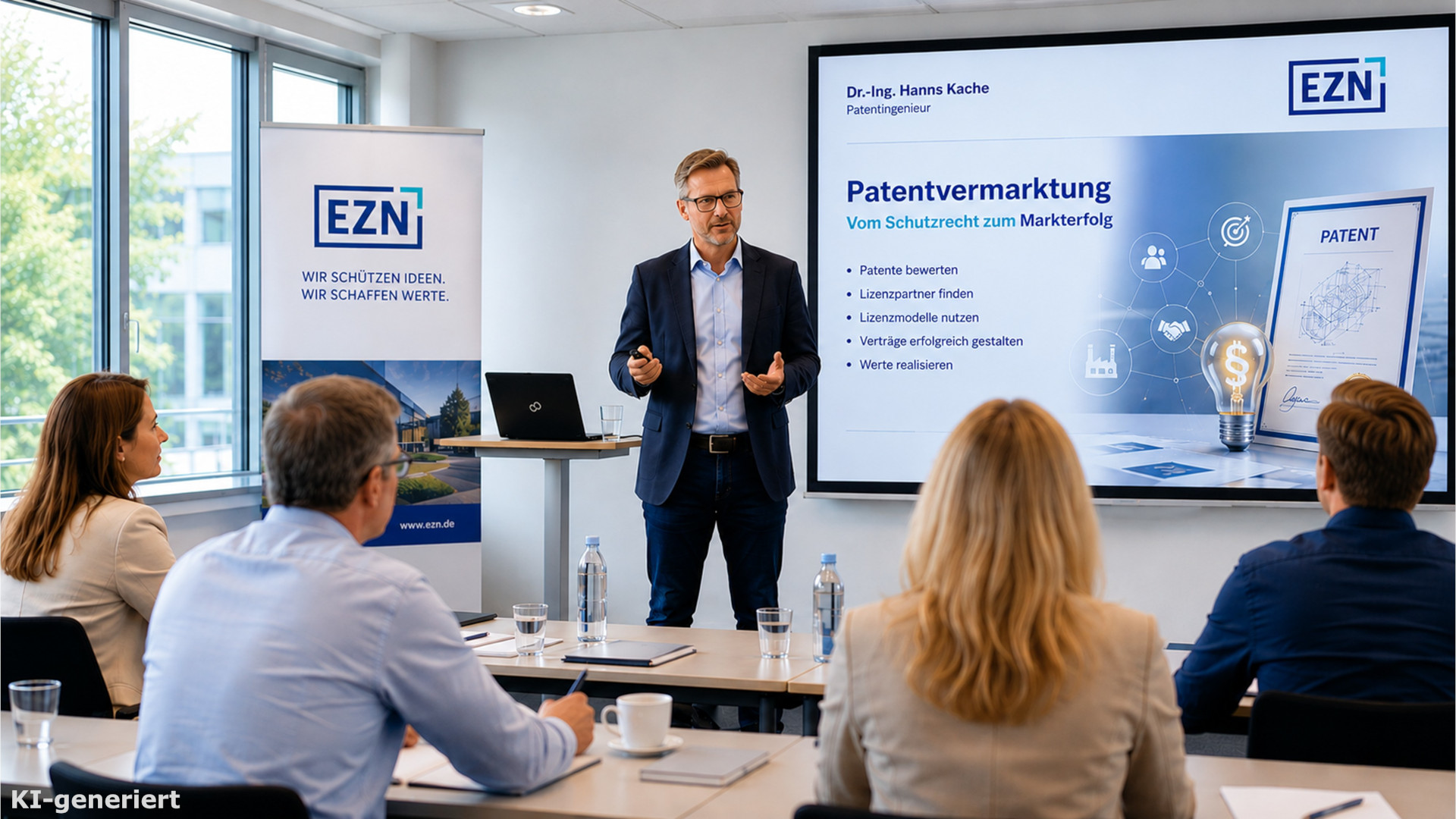 Seminar Patentvermarktung von EZN